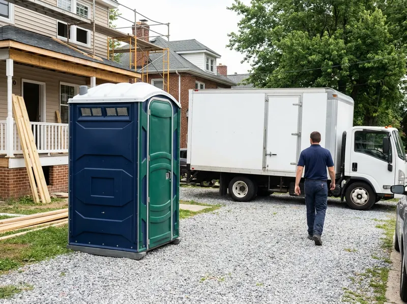 Construction Site Porta Potty Rental in Baltimore, MD