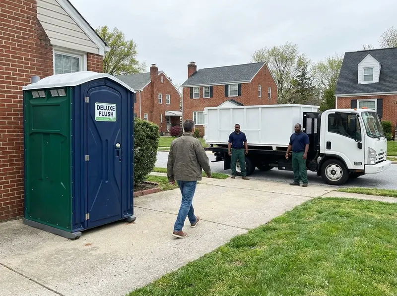 Deluxe Flushing Porta Potty Rental in Baltimore, MD
